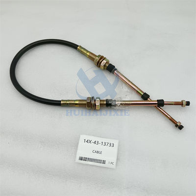 Premium Excavator Spare Part Hose/Pipe  14X-43-13732 14X-43-13733 14X-43-13734 Cable For D65E D65P D85E Throttle Cable