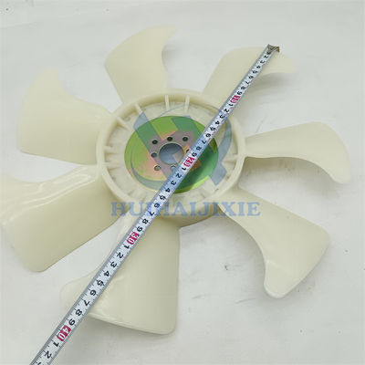 1907774110 Excavator Spare Parts 19077-74110 Engine Fan Blade For D1703 D1803