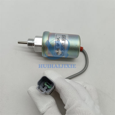 716/30201 71630201 Stop Solenoid Valve For 2CX 3CX 4CX Engine 8040ZTS 8045ZTS Excavator