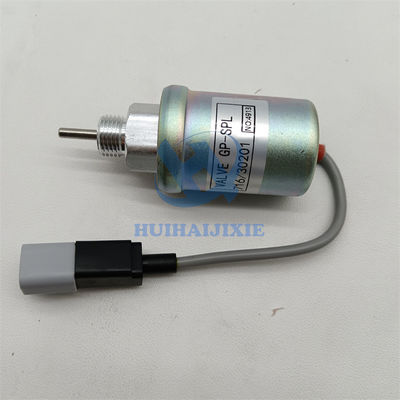716/30201 71630201 Stop Solenoid Valve For 2CX 3CX 4CX Engine 8040ZTS 8045ZTS Excavator