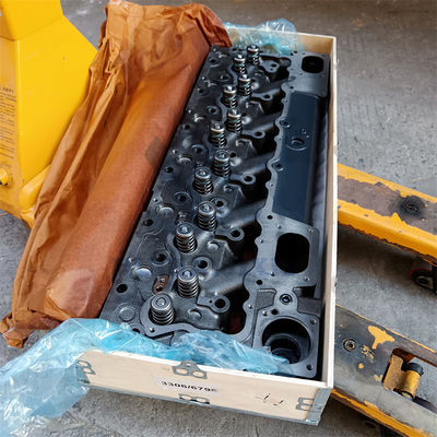 Cat Excavator Engine Cylinder Head With Valves 8N-6796 8N-0246 Cylinder Head Assy 8N6796 8N0246