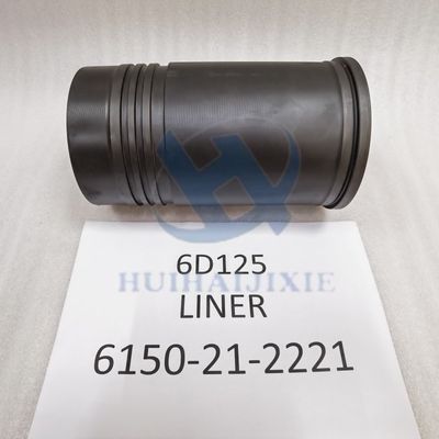 Excavator Spare Parts  Cylinder Liner Kit 6150-21-2221 for Komatsu PC400-8 6D125 Engine