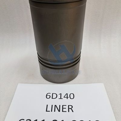 Excavator Spare Parts Cylinder Sleeve Liner  6211-21-2210 for Komatsu Engine 6D140