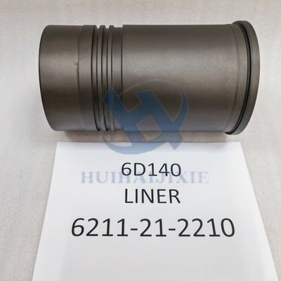 Excavator Spare Parts Cylinder Sleeve Liner  6211-21-2210 for Komatsu Engine 6D140