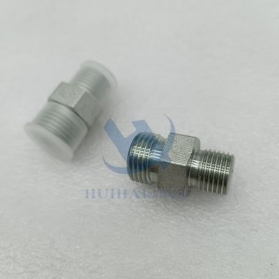 Excavator Parts Connector 6V-8636 For CAT 305.5D 308D 320D 330D Excavator Adapter Straight 6V8636