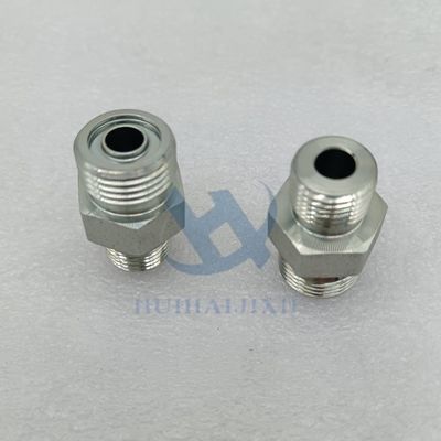 Excavator Parts Connector 6V-8636 For CAT 305.5D 308D 320D 330D Excavator Adapter Straight 6V8636
