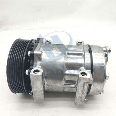 Excavator Parts 24V 8PK A/C Compressor VOE14659238 for Volvo EC350D EC380D EC480D Excavator Air Conditioner Compressor 14659238
