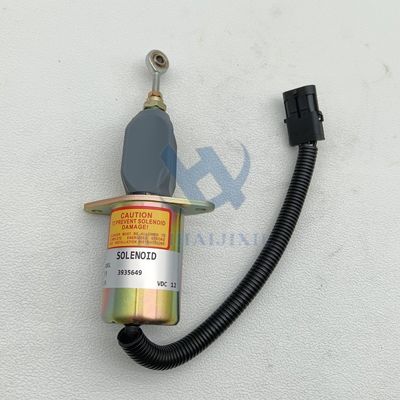 Excavator Parts Stop Solenoid 3935649 3935650 for Cummins 6CT Engine