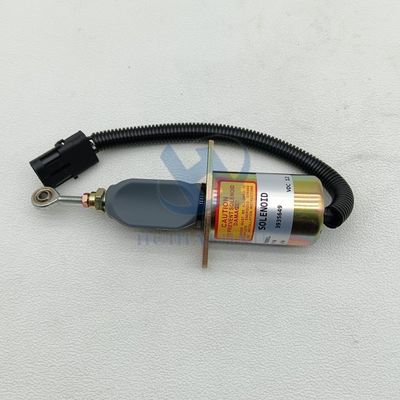 Excavator Parts Stop Solenoid 3935649 3935650 for Cummins 6CT Engine
