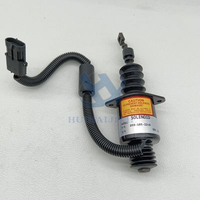 Diesel Engine Fuel Stop Solenoid D59-105-22+A for C6121 Engine
