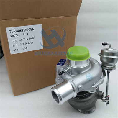 Construction Machinery Parts Turbocharger 5801820600 for Engine K03 Turbo 770FX 580N