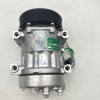 Excavator Parts 24V 8PK A/C Compressor VOE14659238 for Volvo EC350D EC380D EC480D Excavator Air Conditioner Compressor 14659238