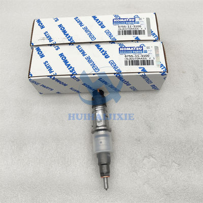 Fuel Injector 6755-11-3100 Diesel Injectors 6755113100 For Excavator WA380-8 WA200-7 PC200-10